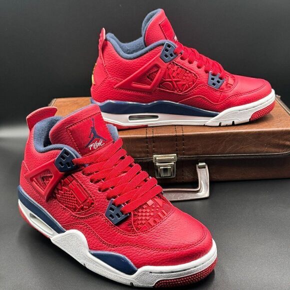 Air Jordan 4 Retro GS 'FIBA' - Picture 11 of 11